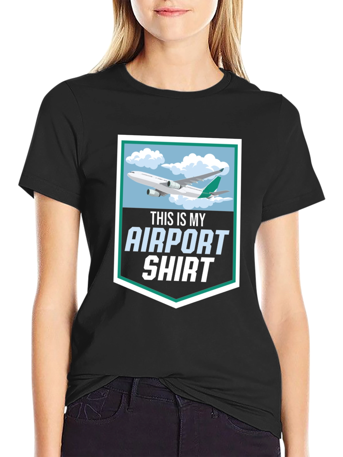 This Is My Airport Shirt - Airplane T-Shirt