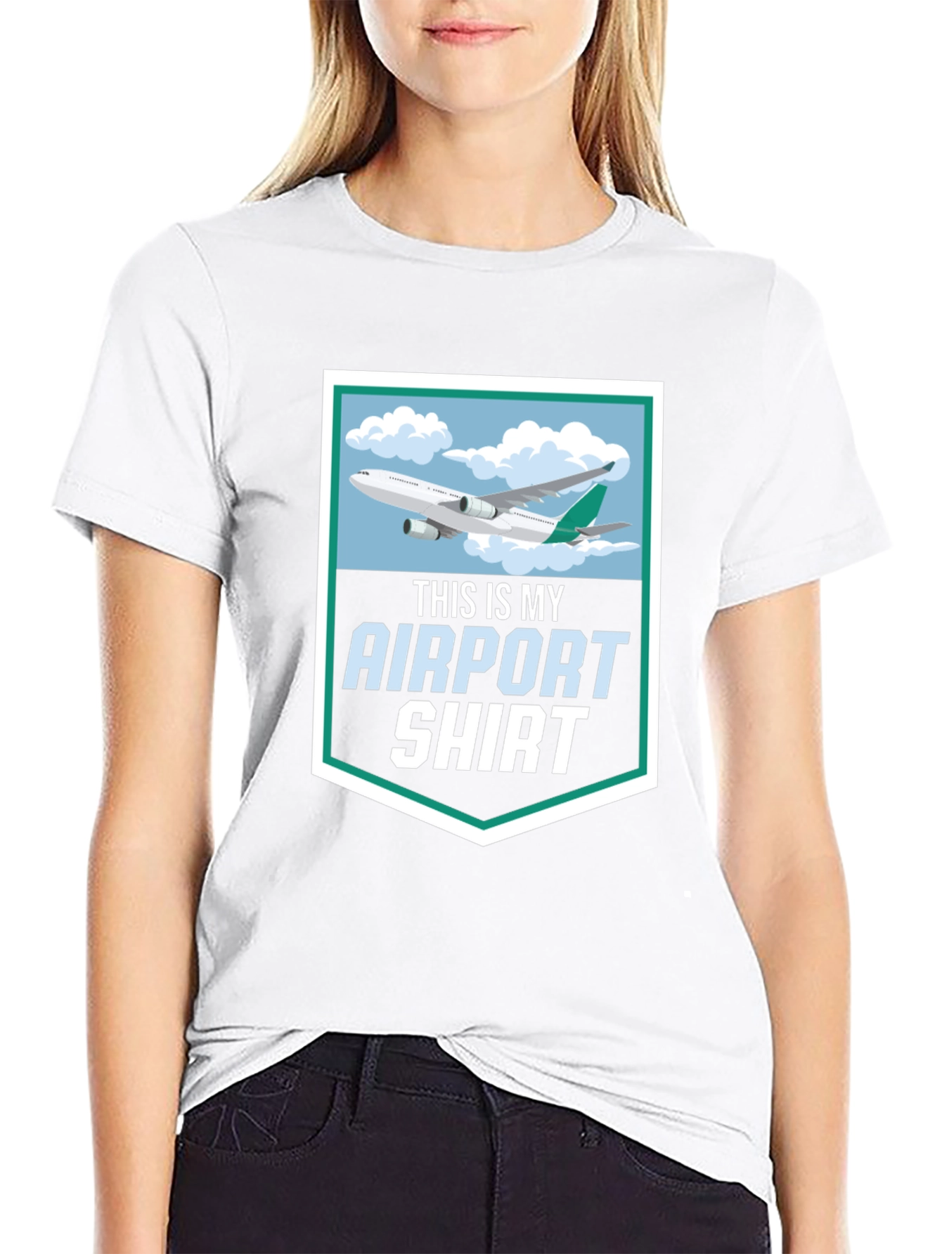 This Is My Airport Shirt - Airplane T-Shirt