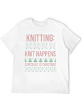 Knit Happens Ugly Christmas T-Shirt