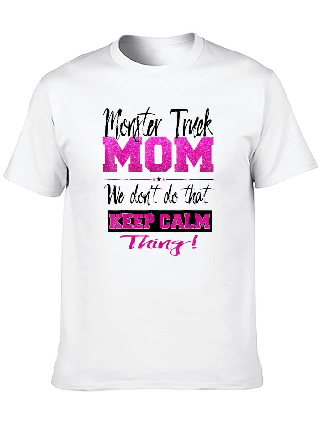 Monster Truck Mom Graphic Tee - Keep Calm