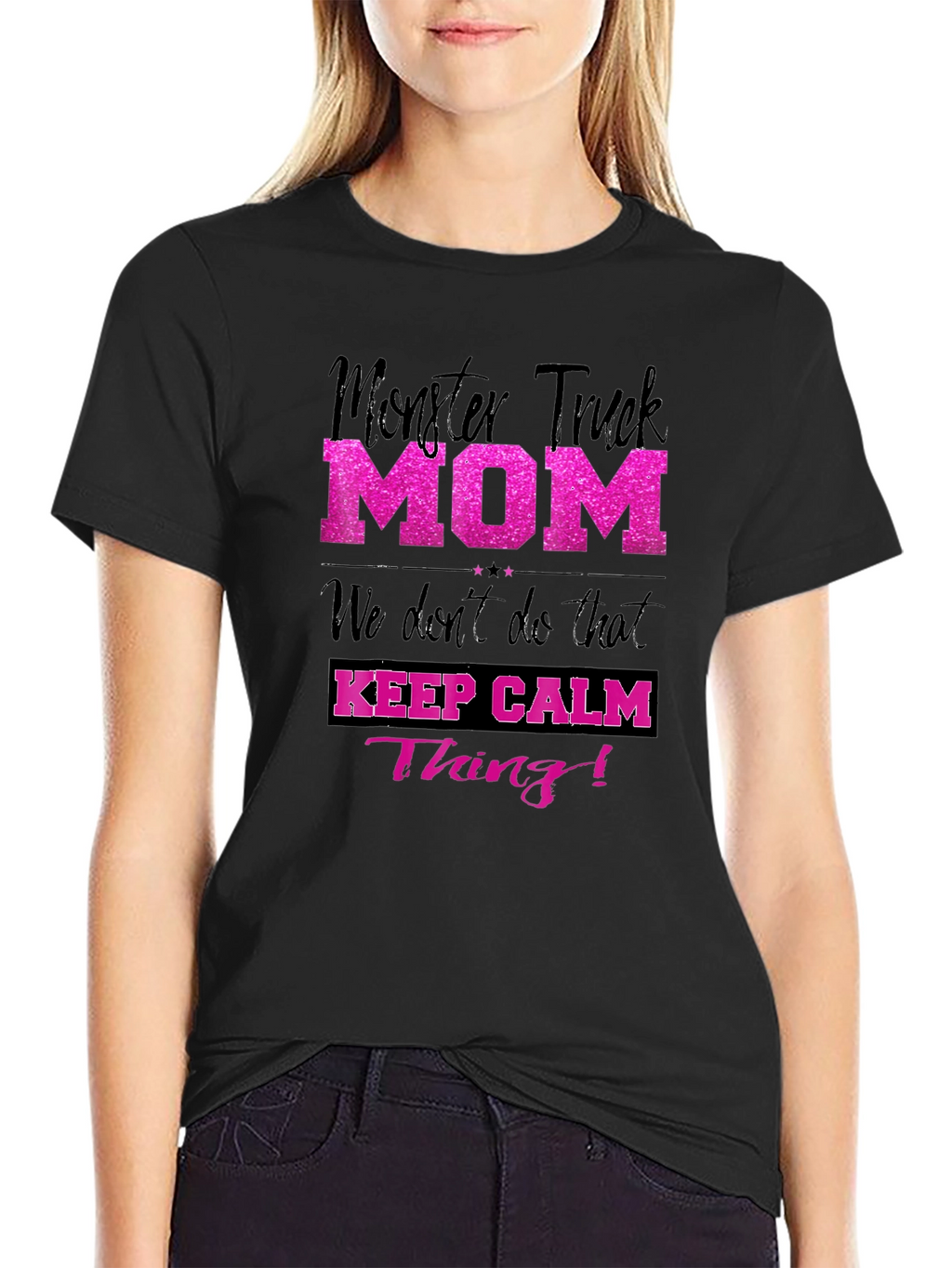 Monster Truck Mom Graphic Tee - Keep Calm