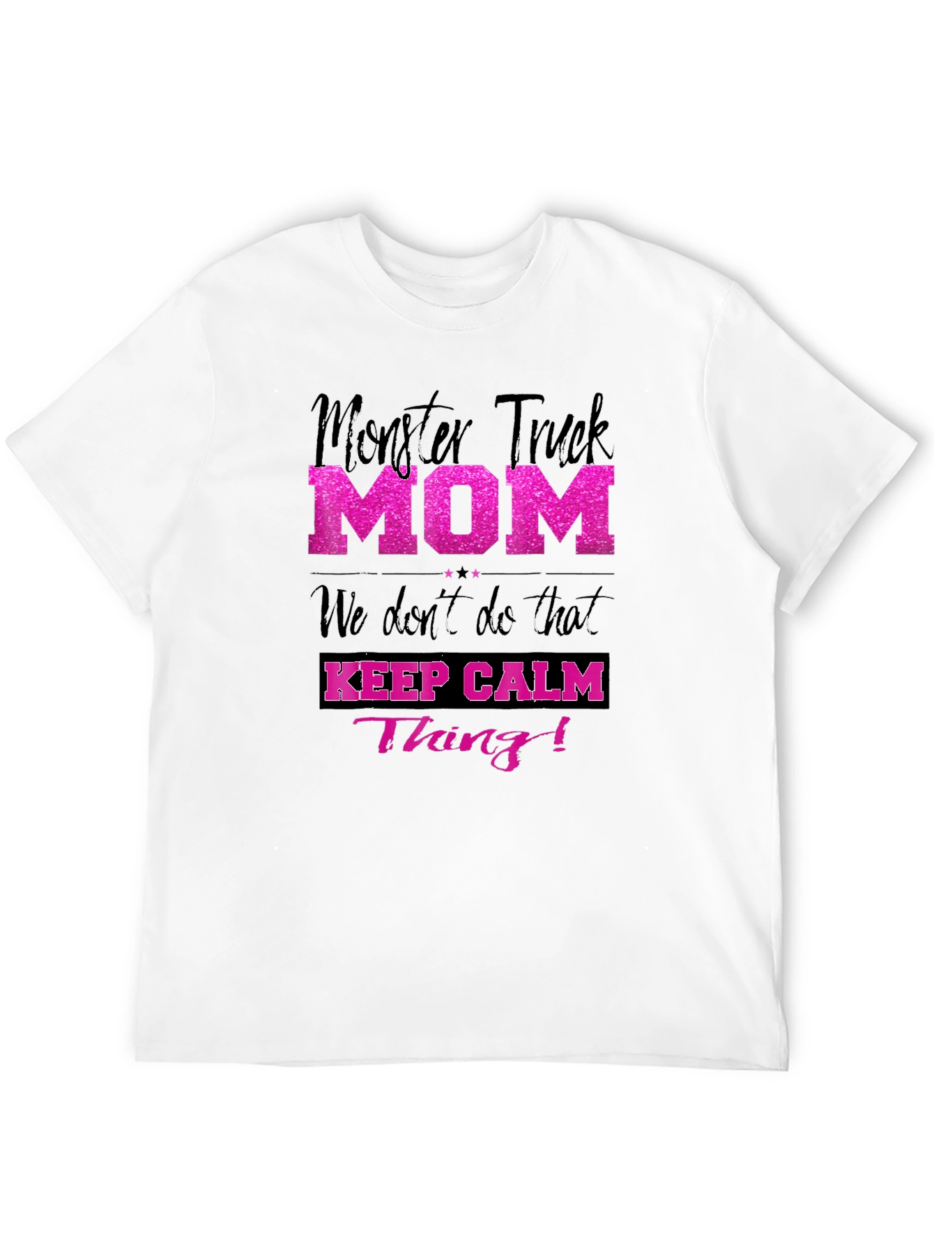 Monster Truck Mom Graphic Tee - Keep Calm
