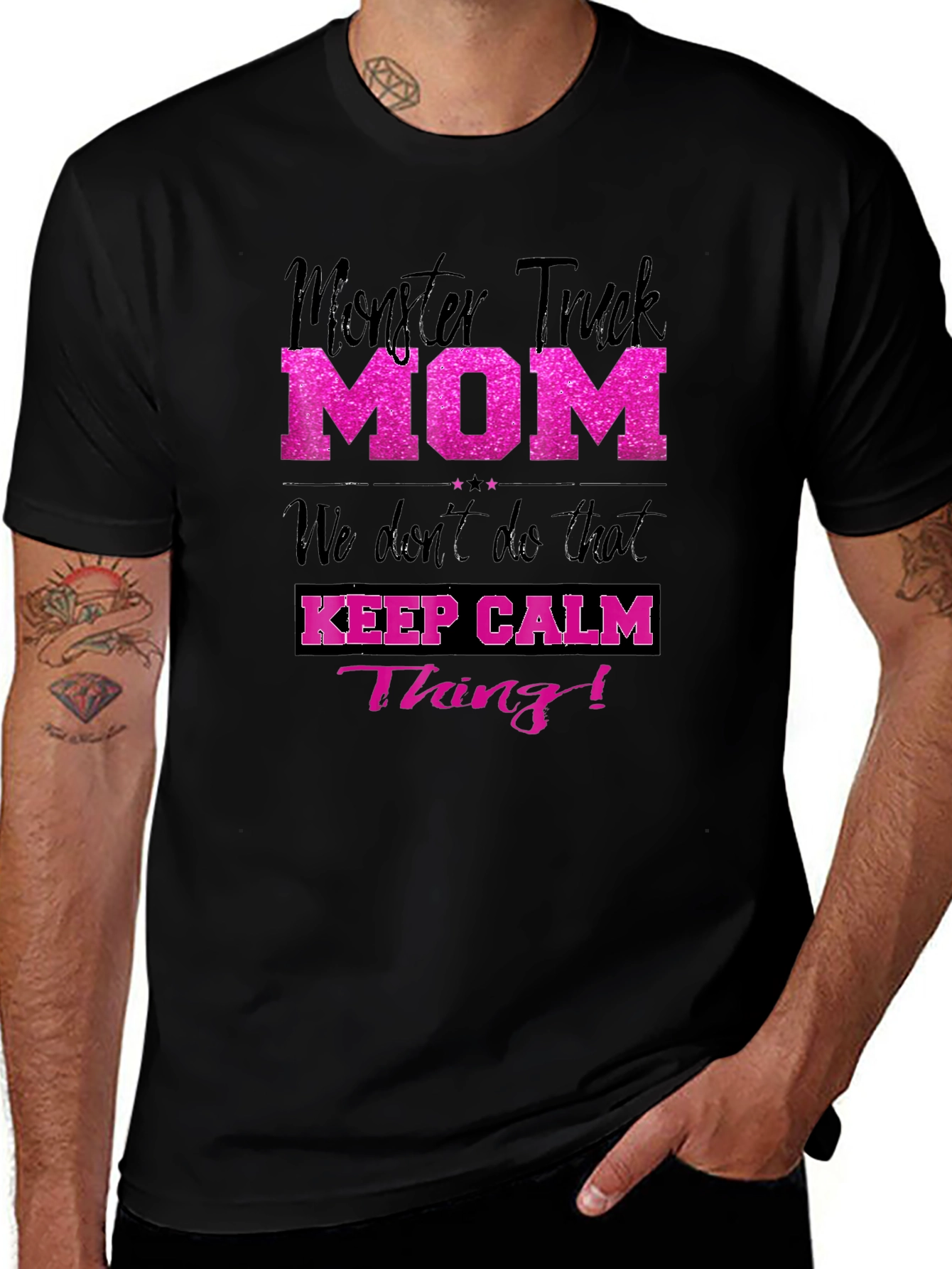 Monster Truck Mom Graphic Tee - Keep Calm