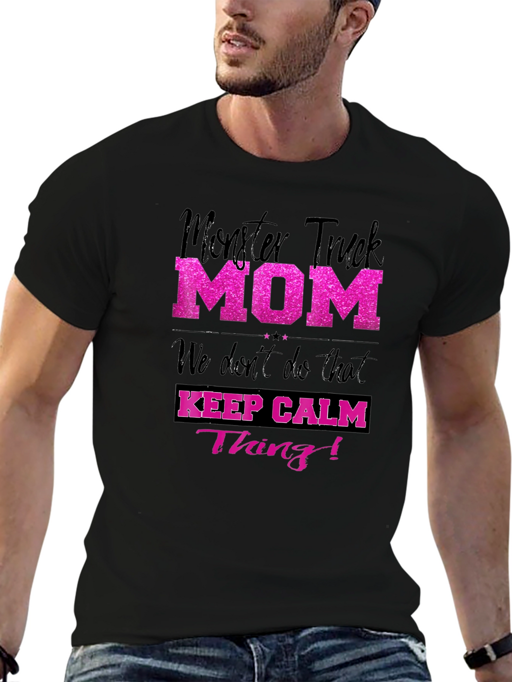 Monster Truck Mom Graphic Tee - Keep Calm