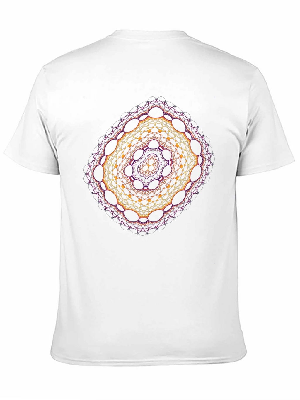 Geometric Fractal Graphic T-Shirt - Unique Design