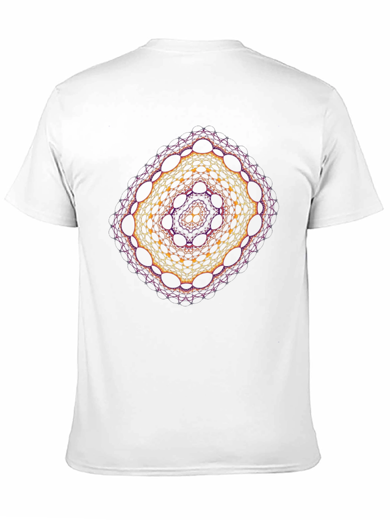 Geometric Fractal Graphic T-Shirt - Unique Design