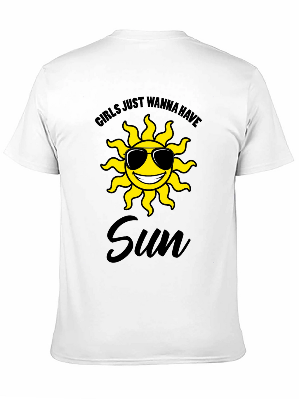 Girls Just Wanna Have Sun Graphic T-Shirt