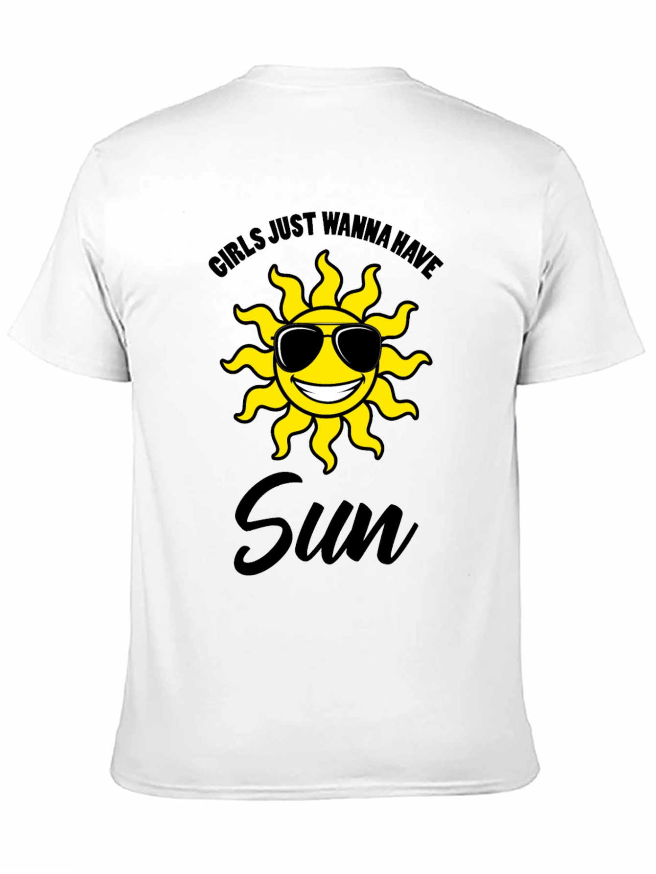 Girls Just Wanna Have Sun Graphic T-Shirt