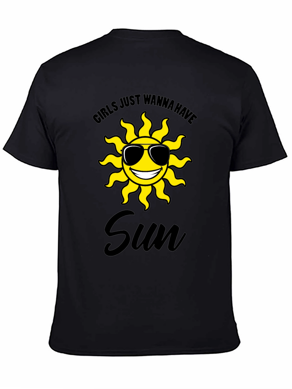 Girls Just Wanna Have Sun Graphic T-Shirt