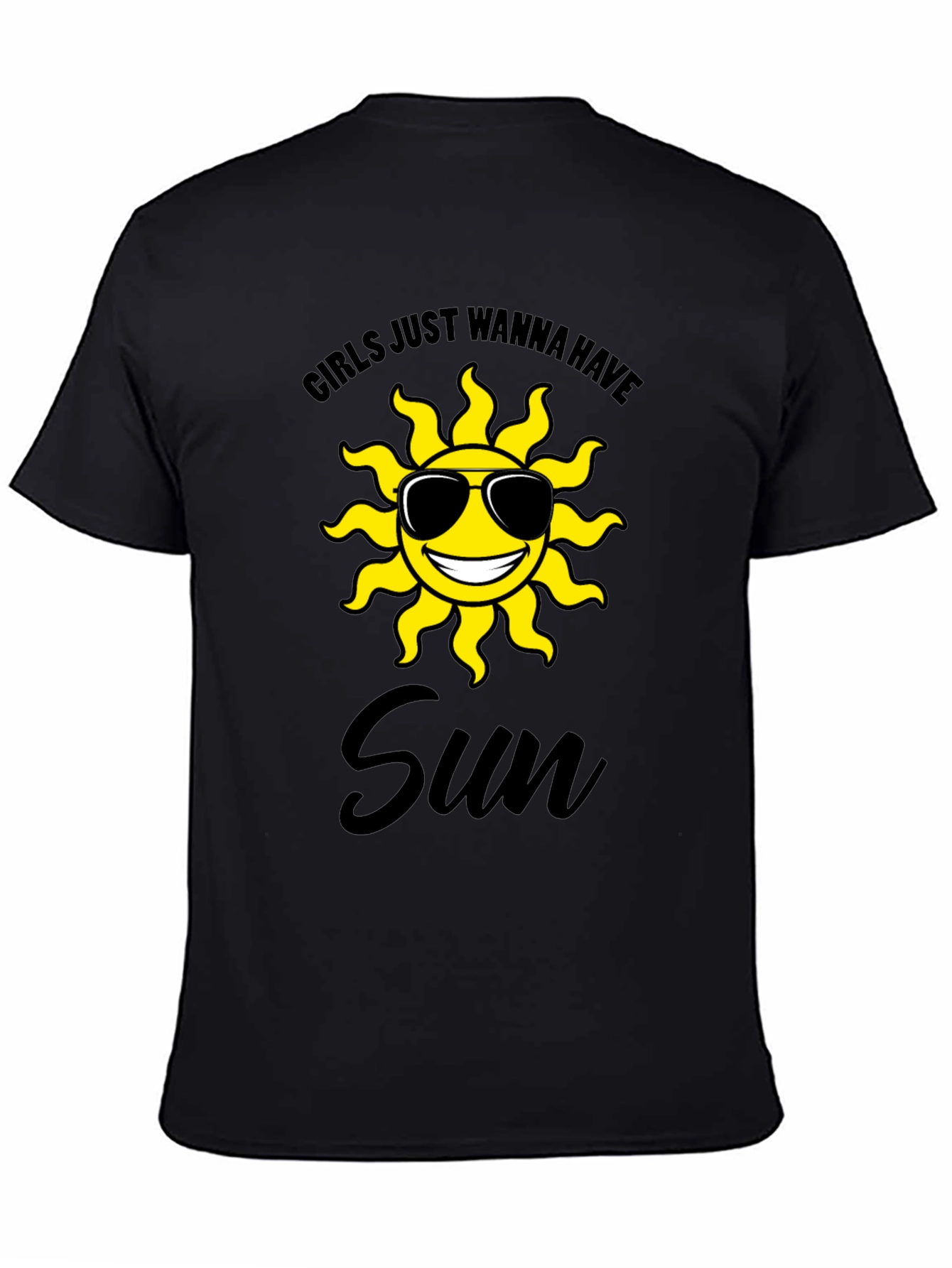 Girls Just Wanna Have Sun Graphic T-Shirt