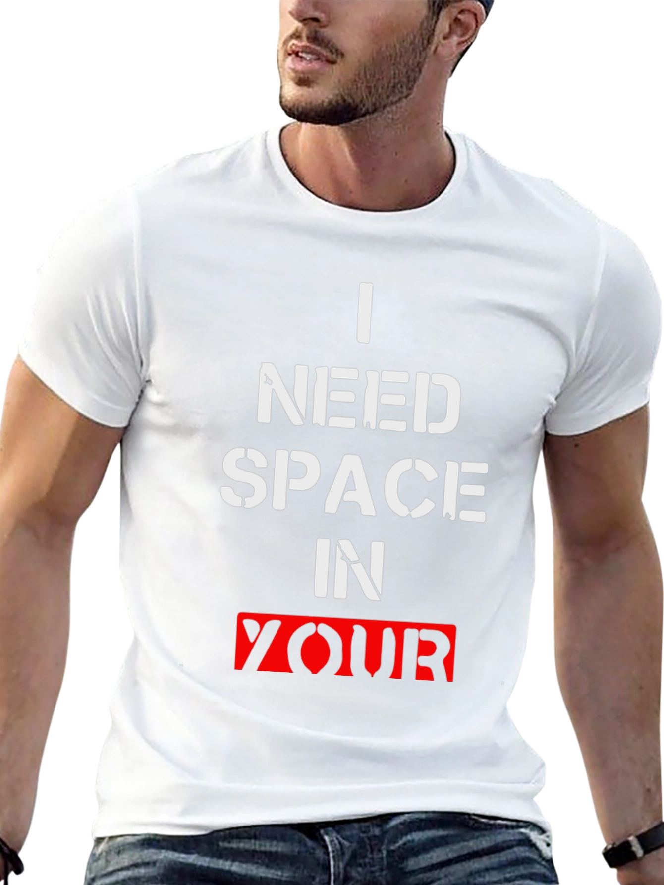 I Need Space T-Shirt Funny Graphic Tee