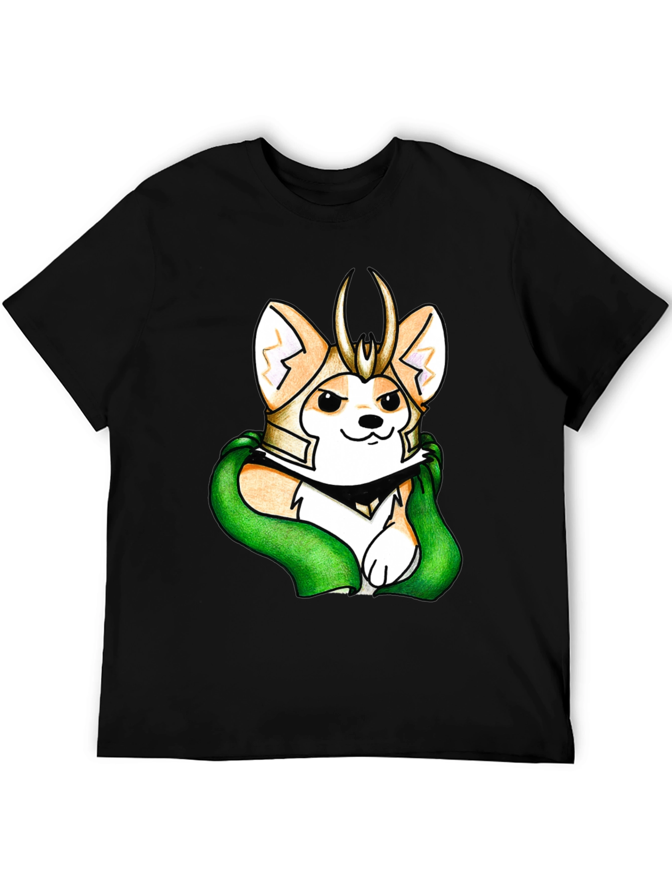 Loki Corgi T-Shirt - Mischief Managed!