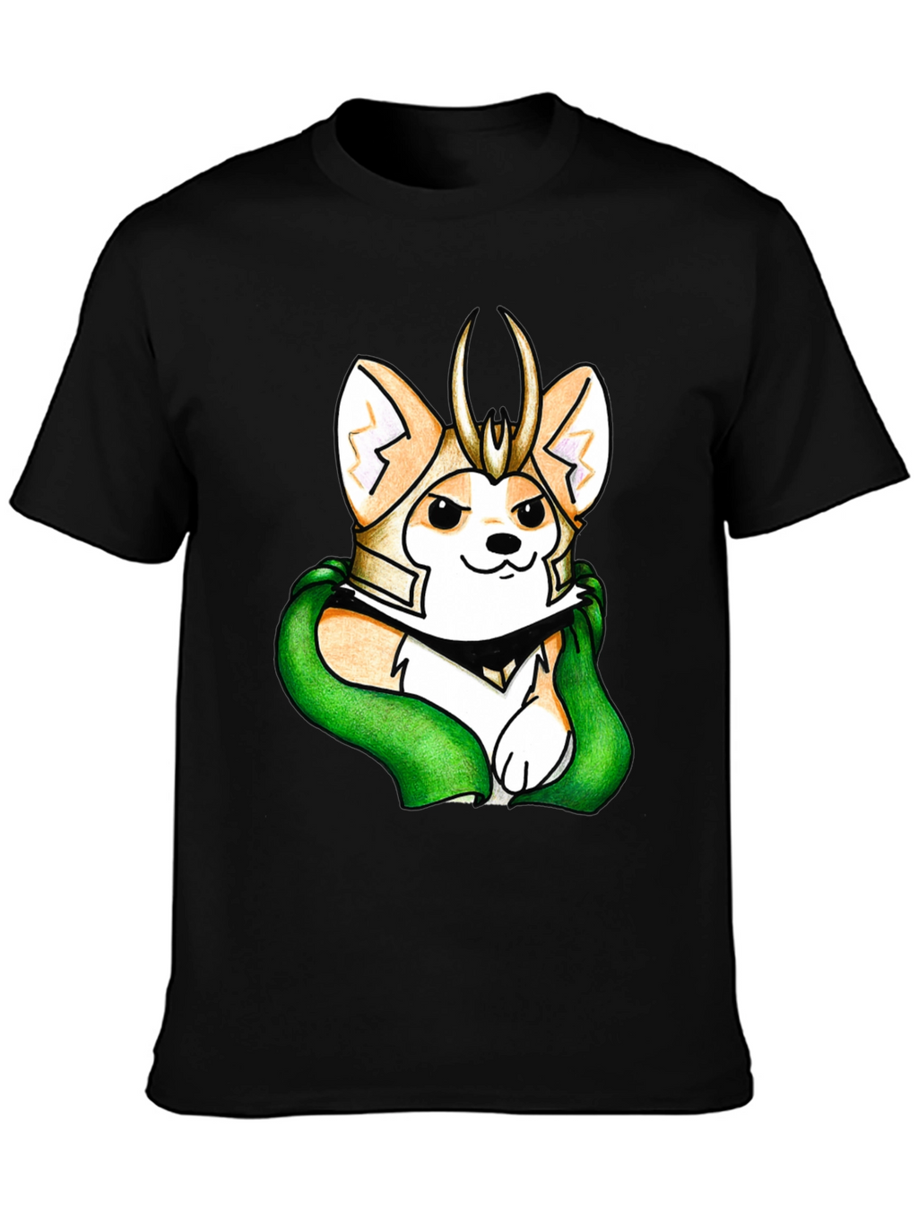 Loki Corgi T-Shirt - Mischief Managed!