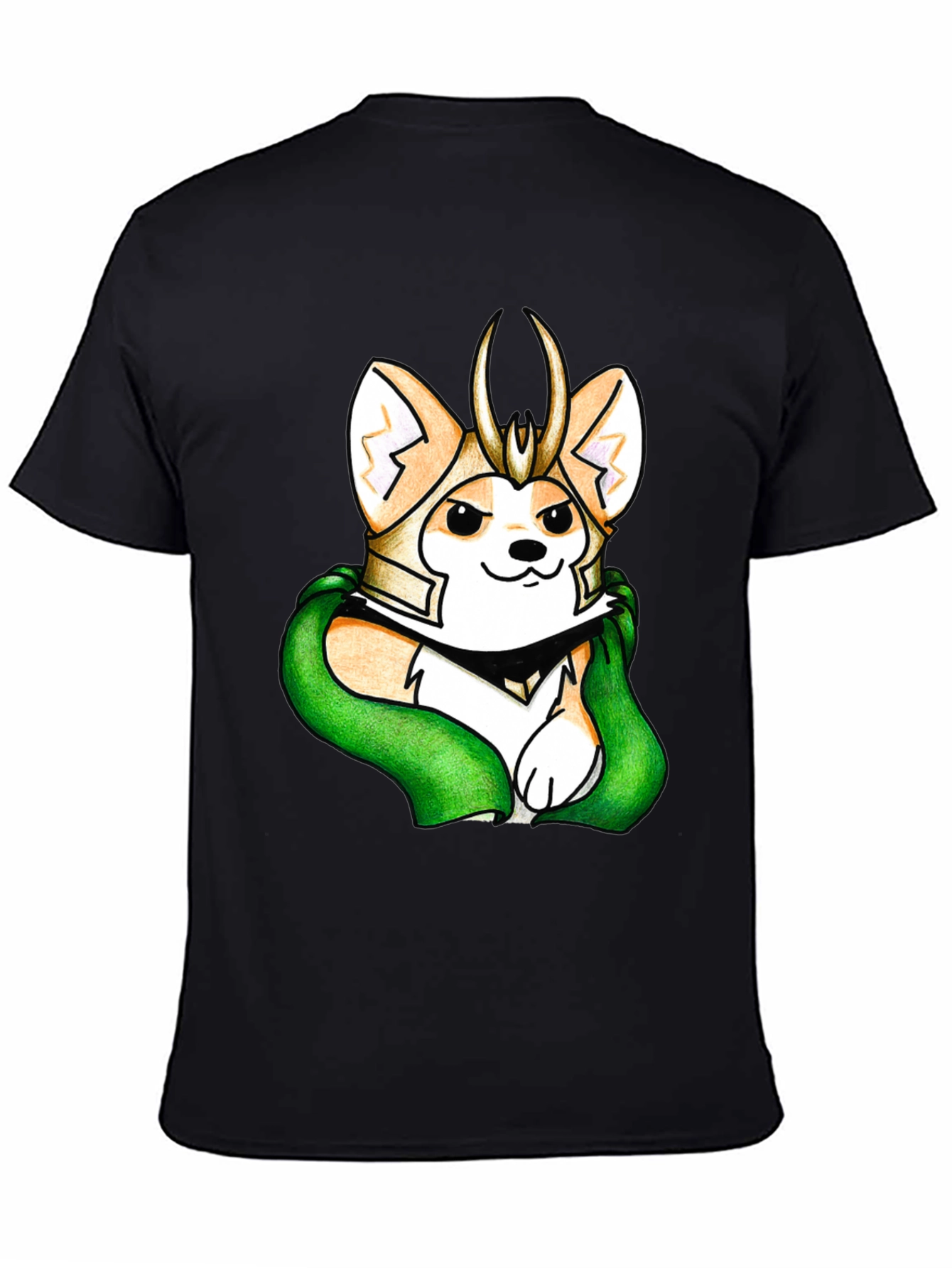 Loki Corgi T-Shirt - Mischief Managed!