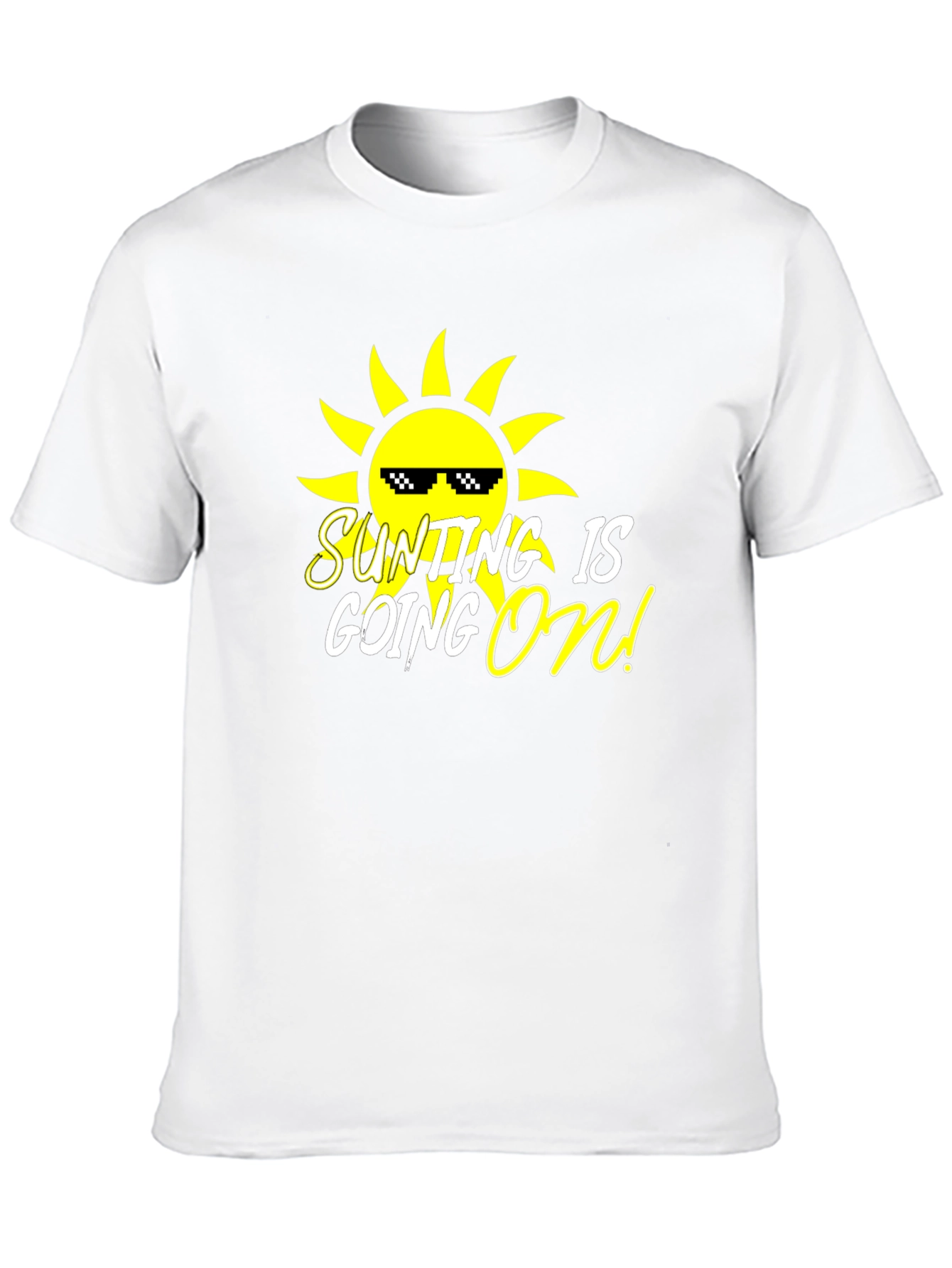 SUNTING IS GOING ON! T-Shirt - Black
