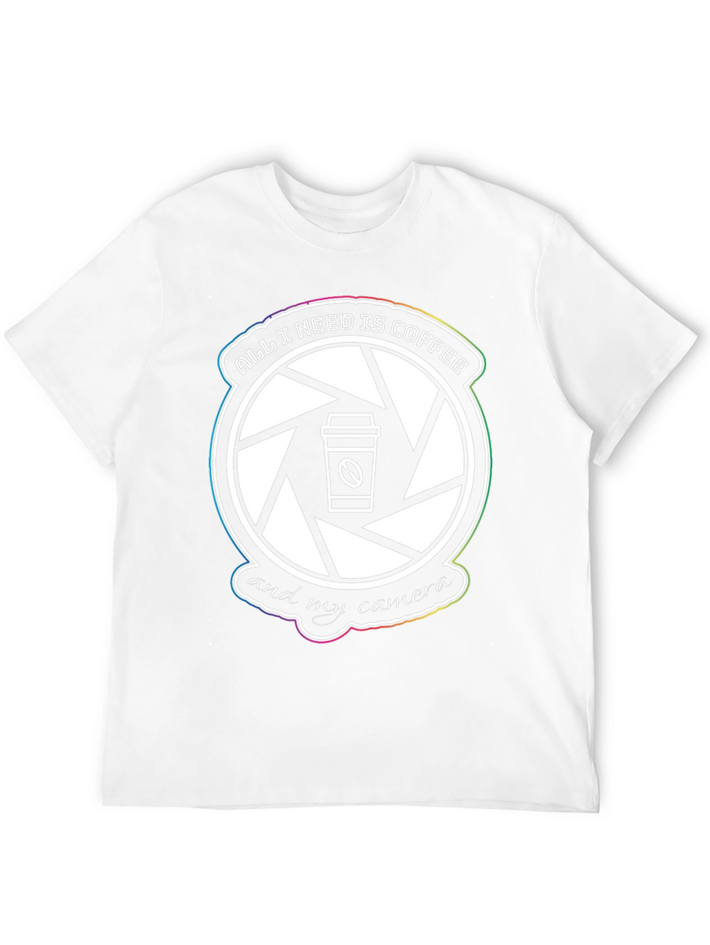 Coffee & Camera T-Shirt: Photographers Essential