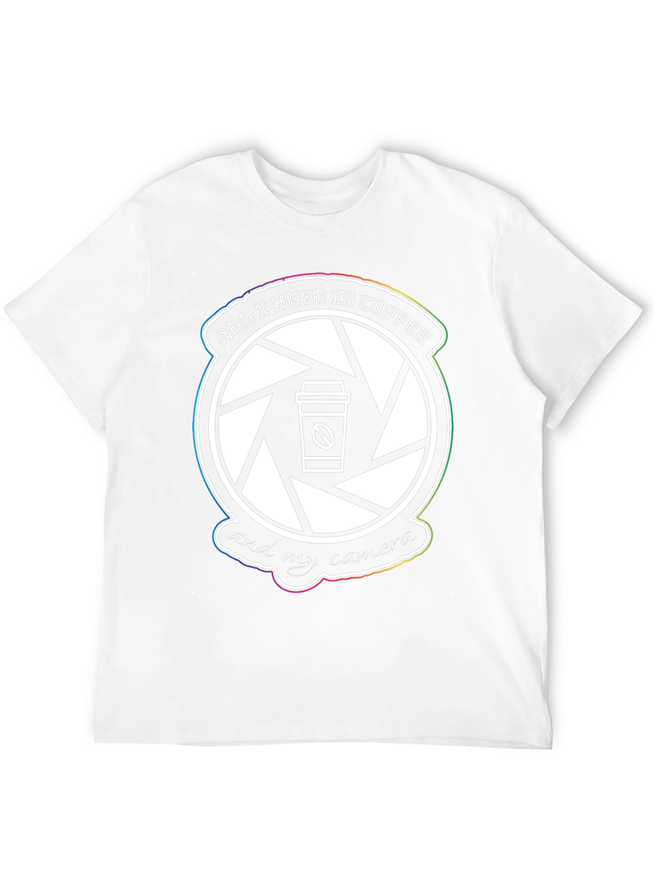 Coffee & Camera T-Shirt: Photographers Essential