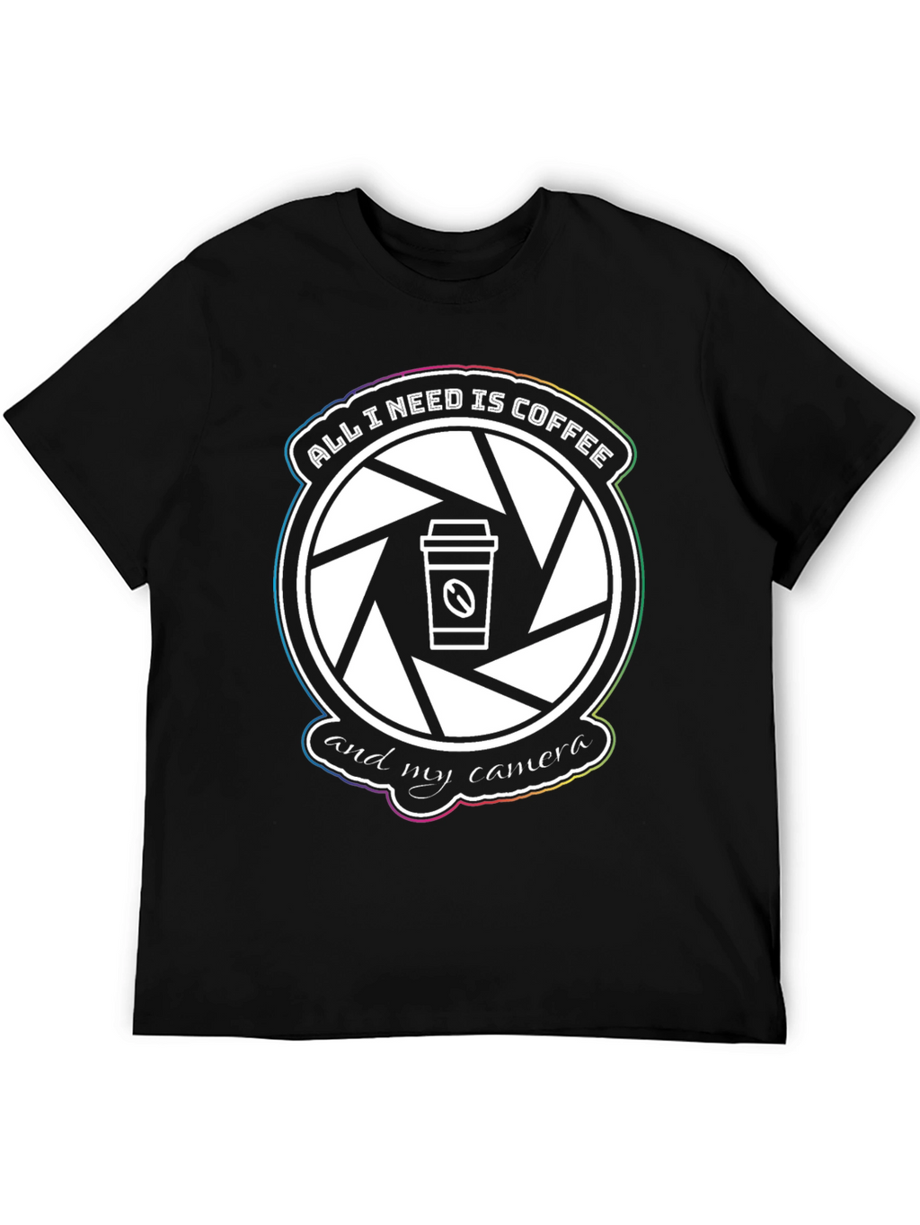 Coffee & Camera T-Shirt: Photographers Essential