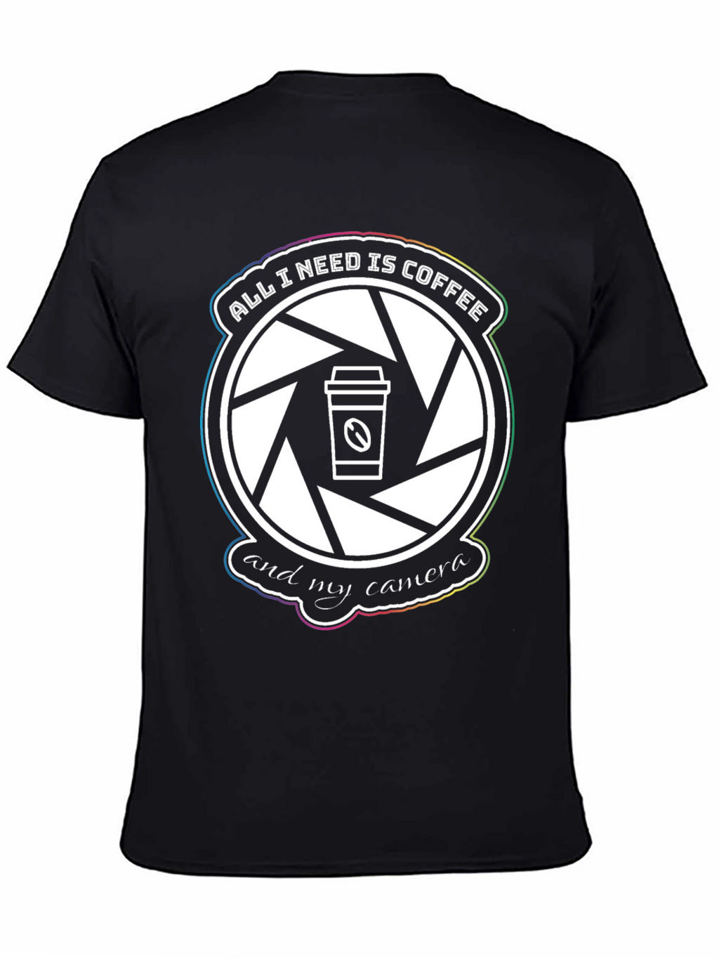 Coffee & Camera T-Shirt: Photographers Essential