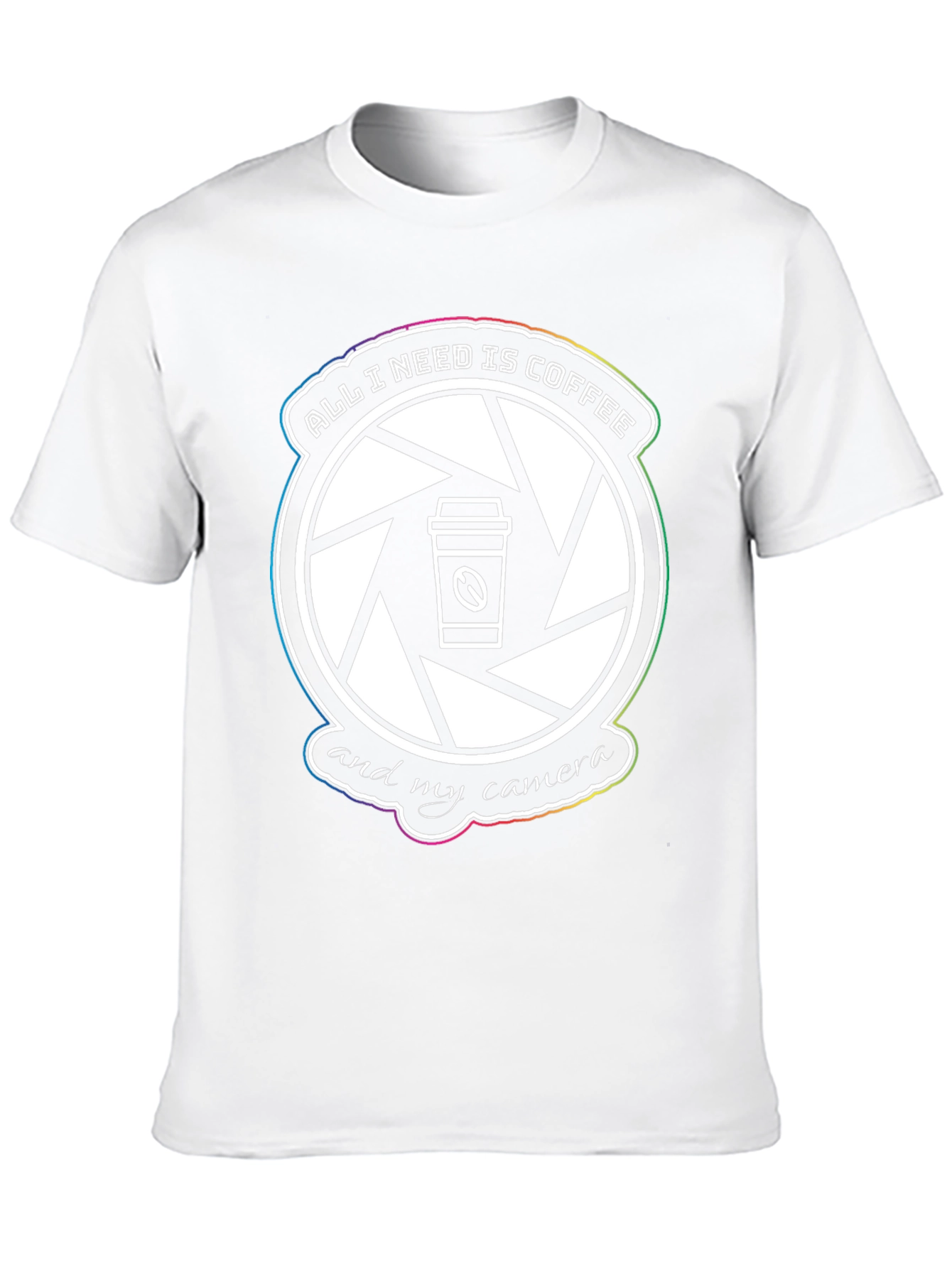 Coffee & Camera T-Shirt: Photographers Essential