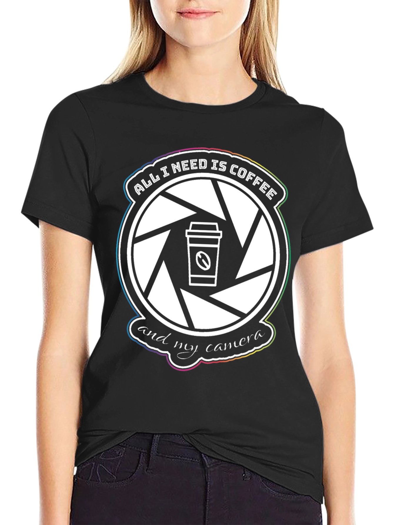 Coffee & Camera T-Shirt: Photographers Essential