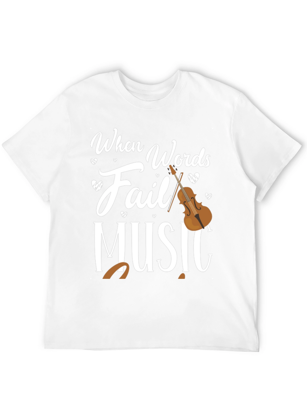 When Words Fail Music T-Shirt