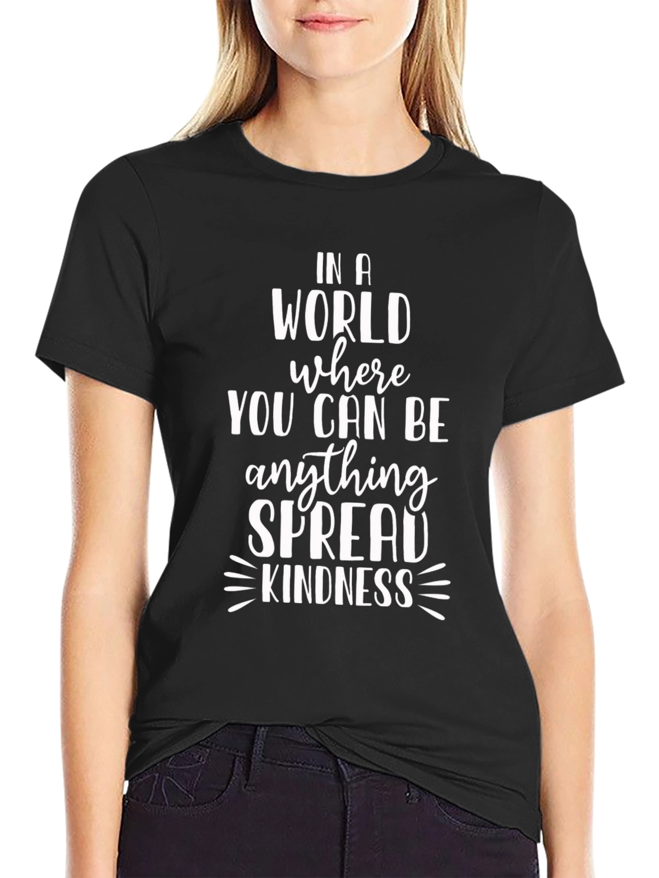 In A World Spread Kindness Graphic Tee
