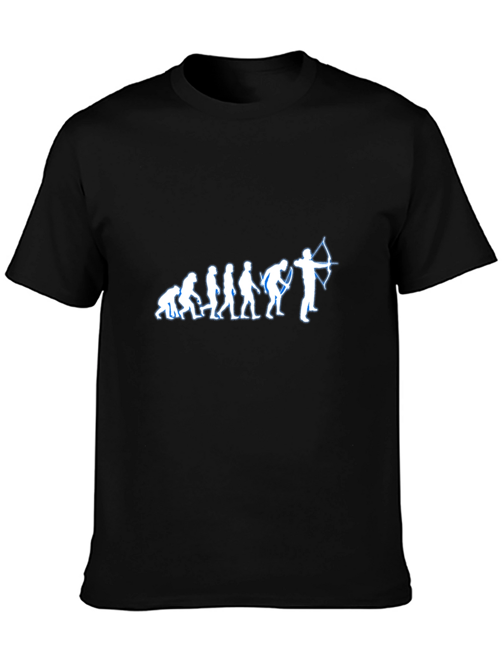 Archer Evolution T-Shirt - Black Cotton Tee