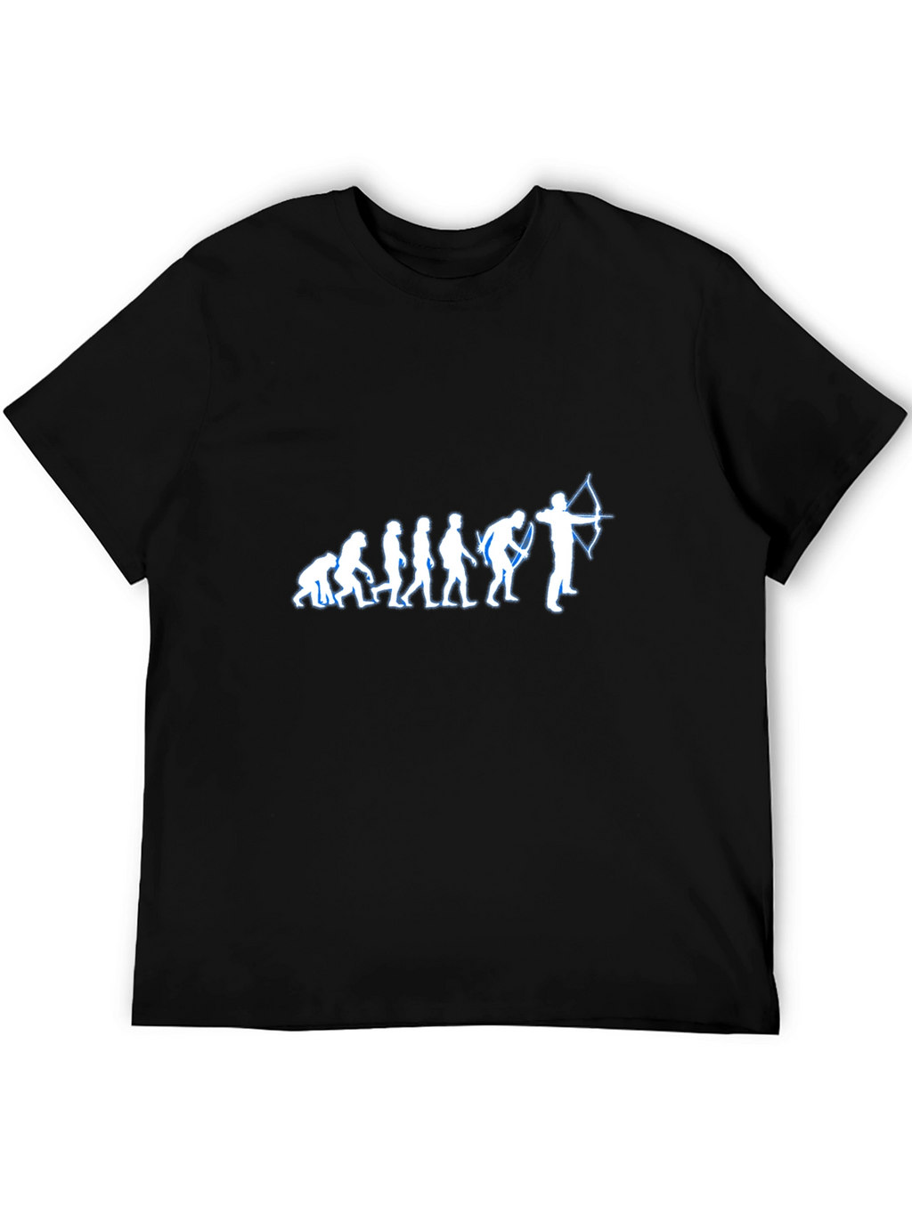 Archer Evolution T-Shirt - Black Cotton Tee