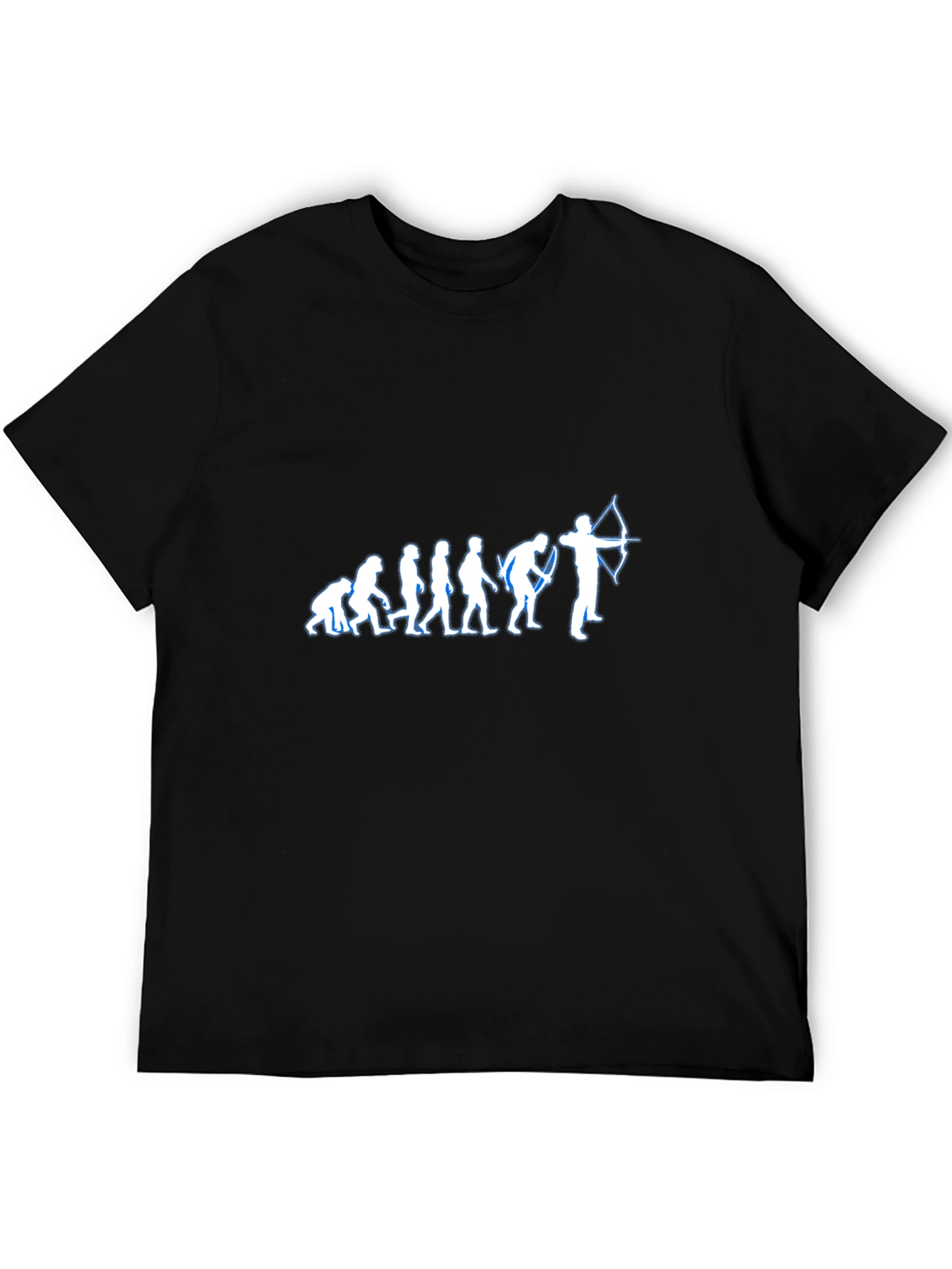 Archer Evolution T-Shirt - Black Cotton Tee