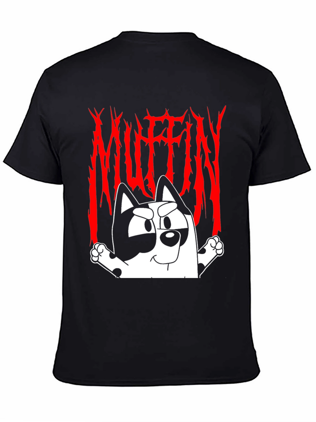 Muffin Heeler Graphic Tee - Black