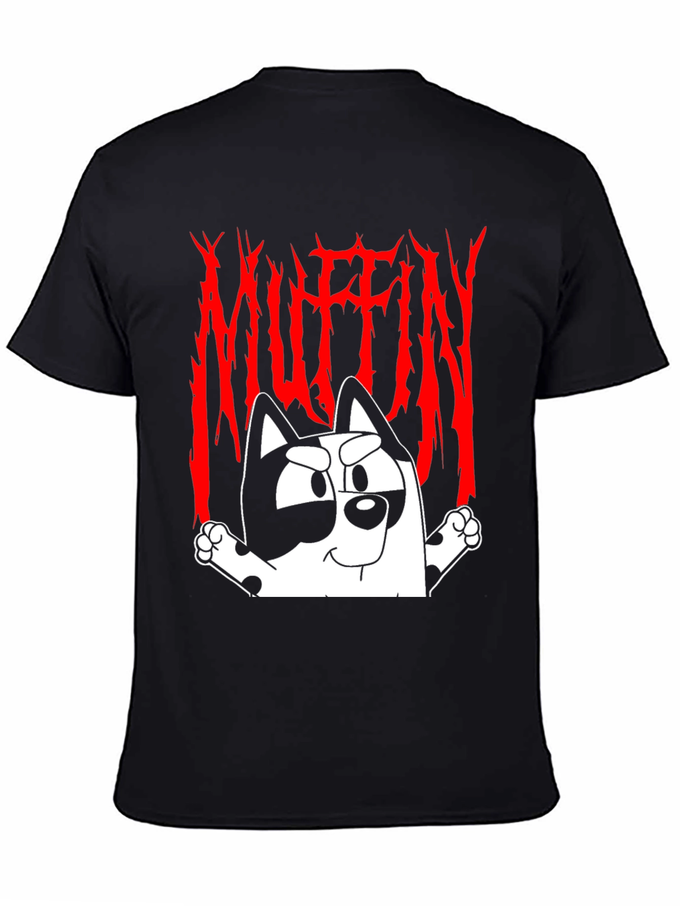 Muffin Heeler Graphic Tee - Black