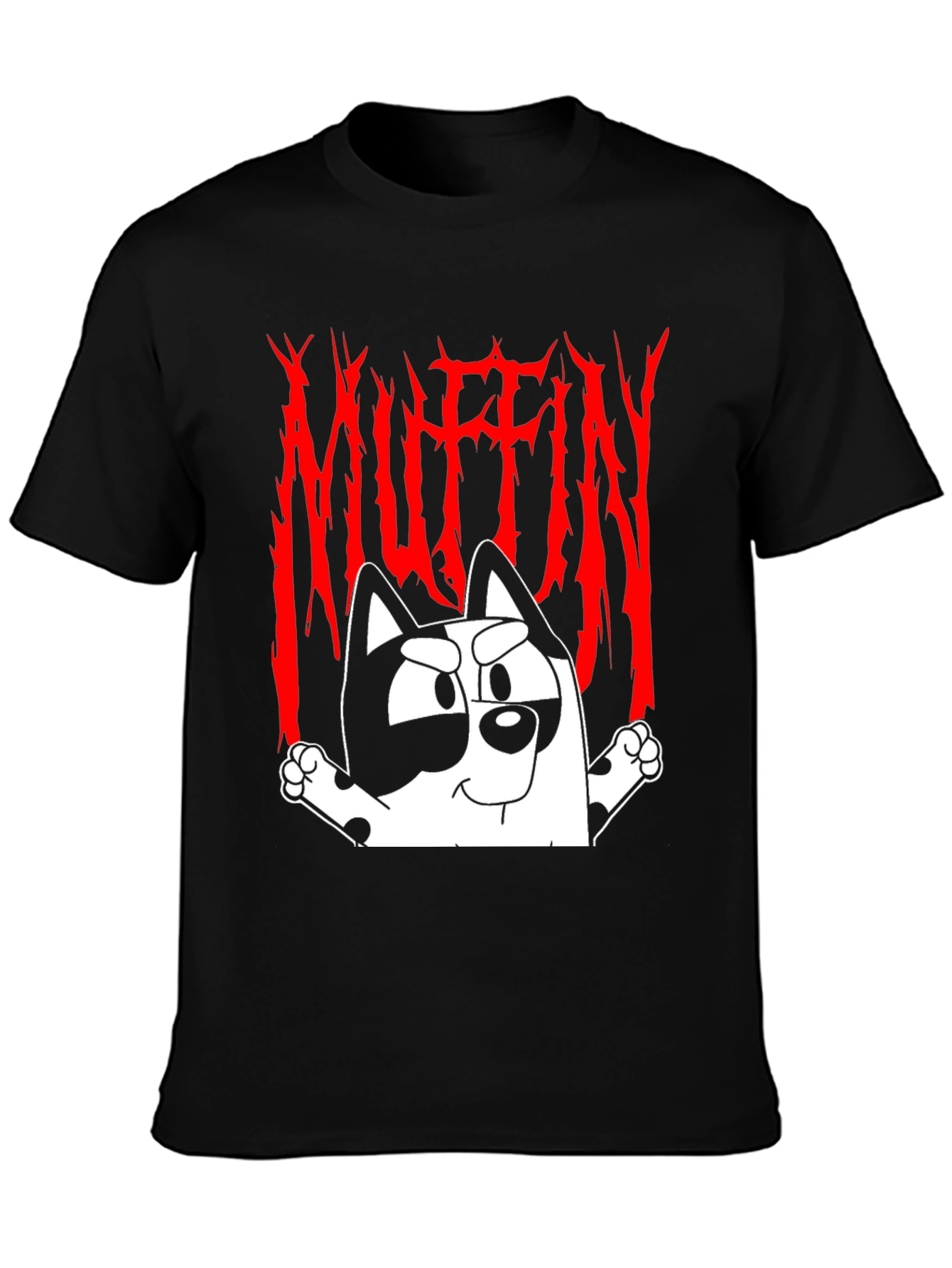 Muffin Heeler Graphic Tee - Black