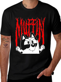 Muffin Heeler Graphic Tee - Black