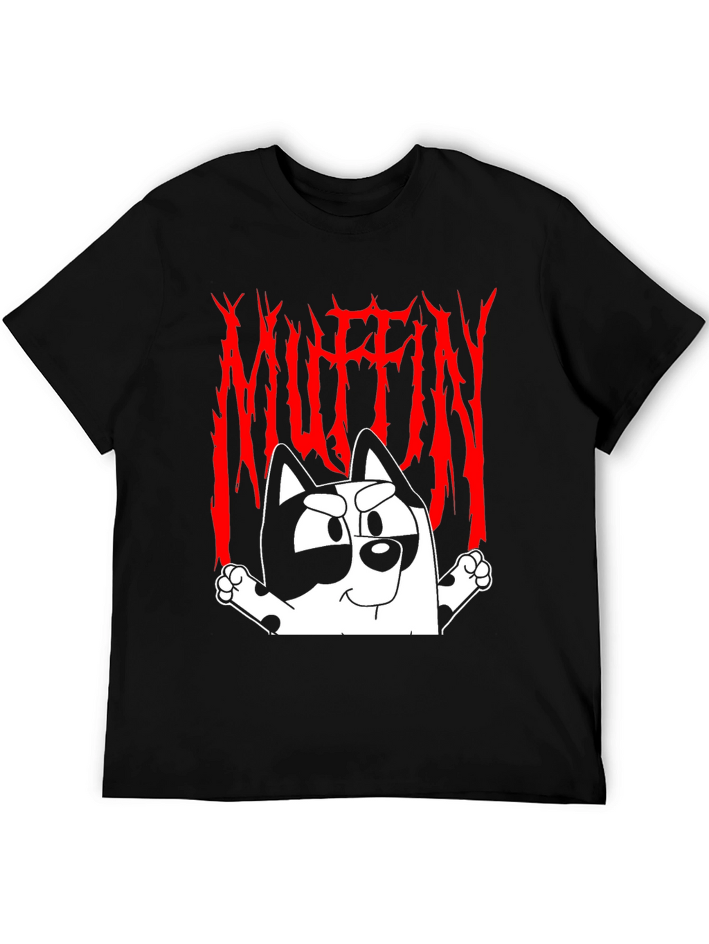 Muffin Heeler Graphic Tee - Black