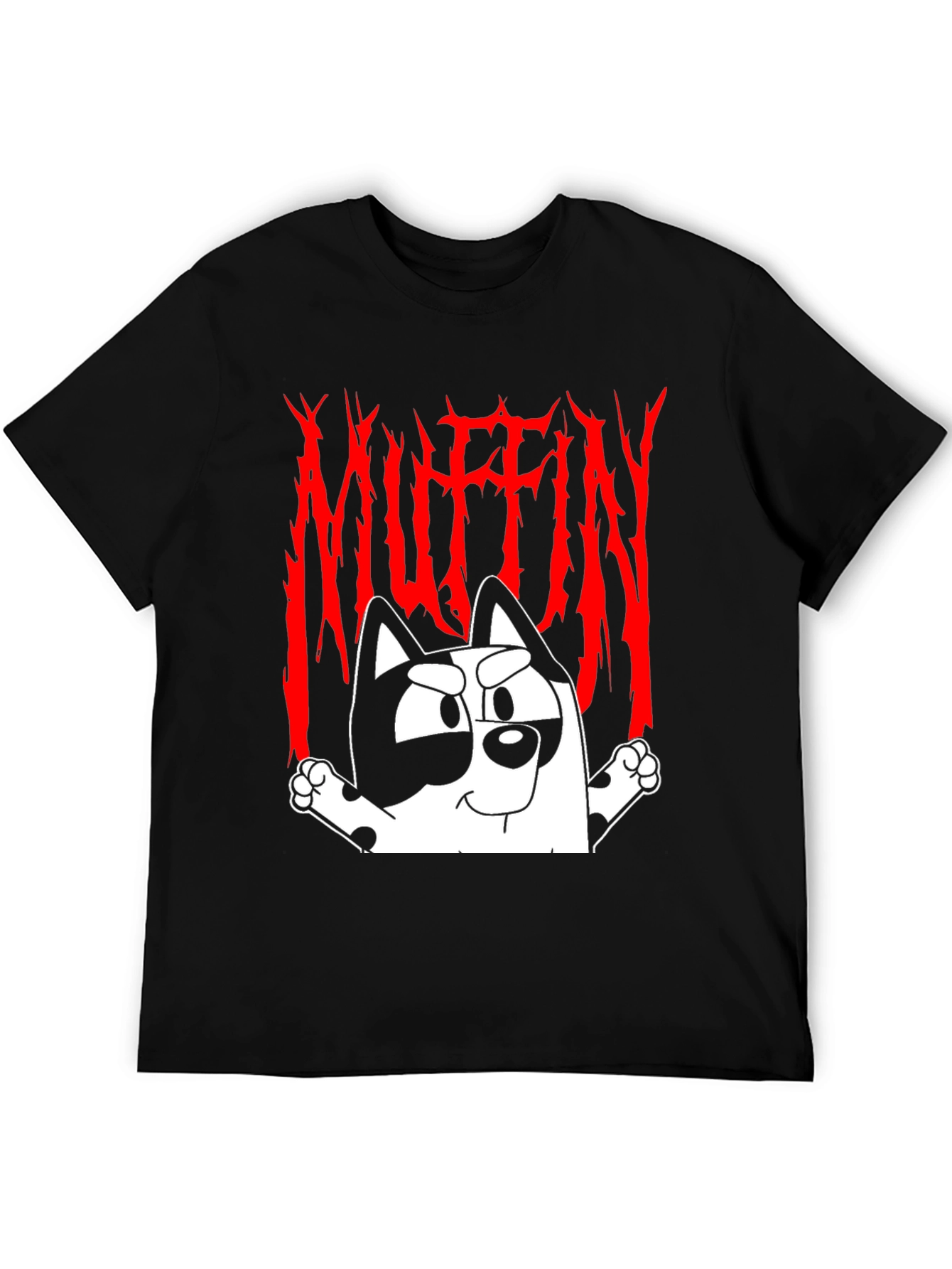 Muffin Heeler Graphic Tee - Black