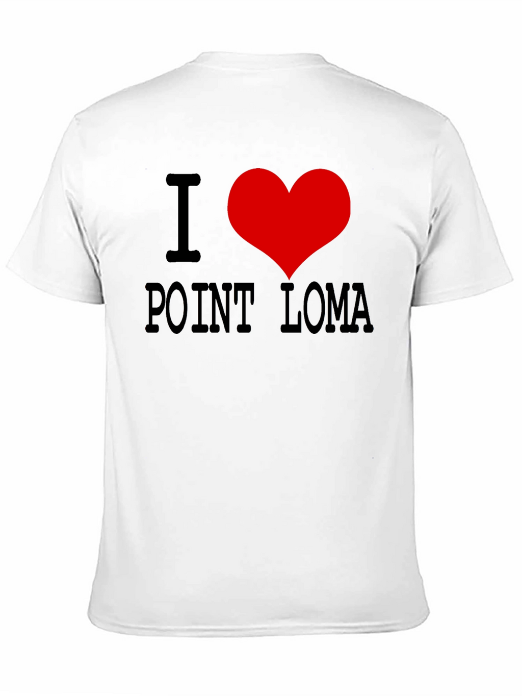 I Heart Point Loma Black T-Shirt
