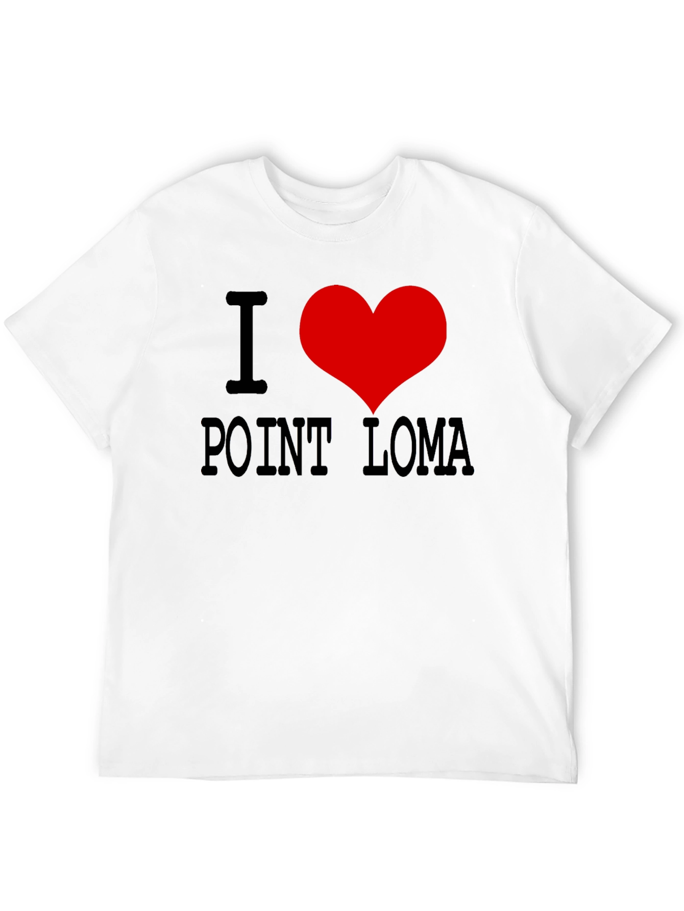 I Heart Point Loma Black T-Shirt