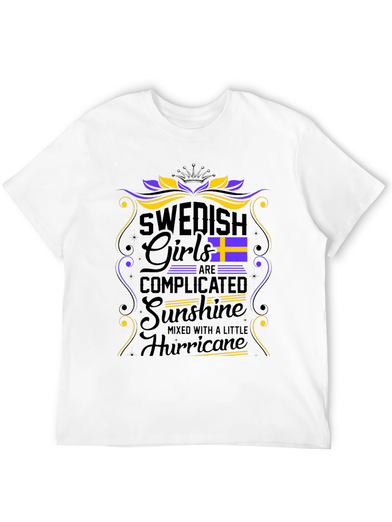 Swedish Girls Hurricane Graphic T-Shirt