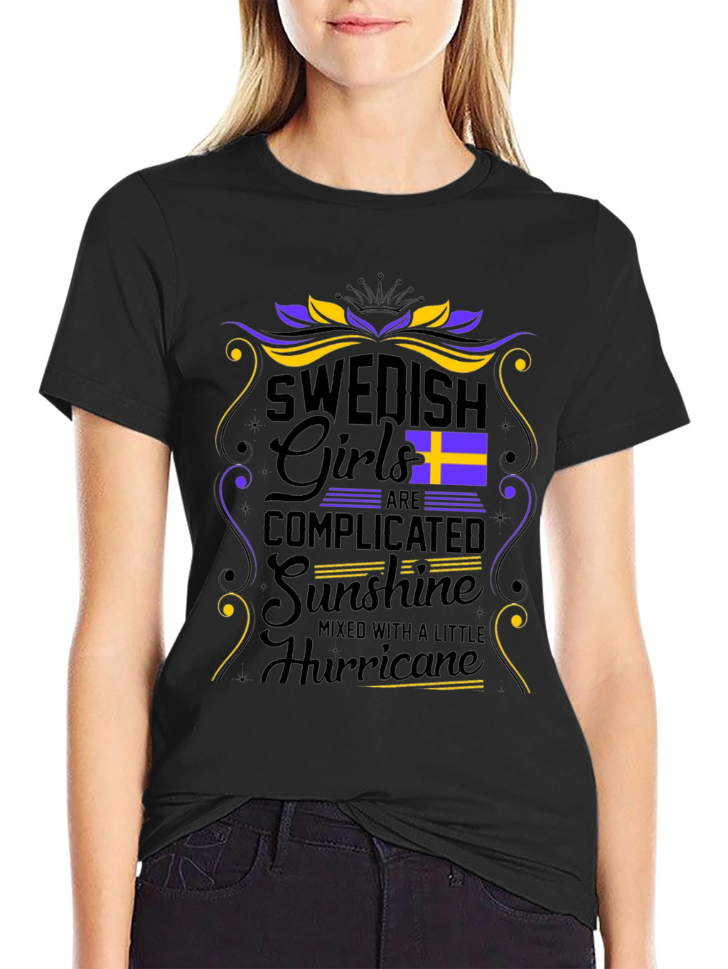 Swedish Girls Hurricane Graphic T-Shirt