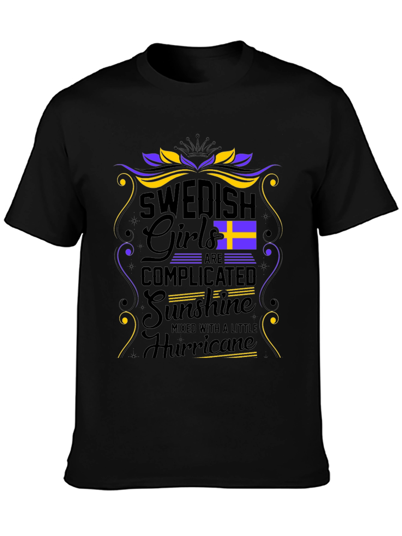 Swedish Girls Hurricane Graphic T-Shirt