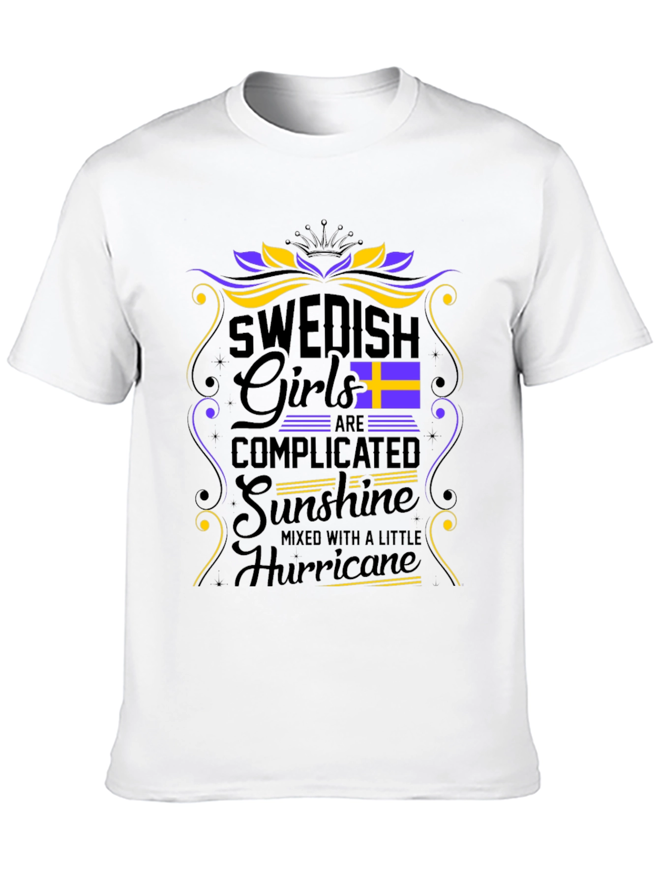 Swedish Girls Hurricane Graphic T-Shirt