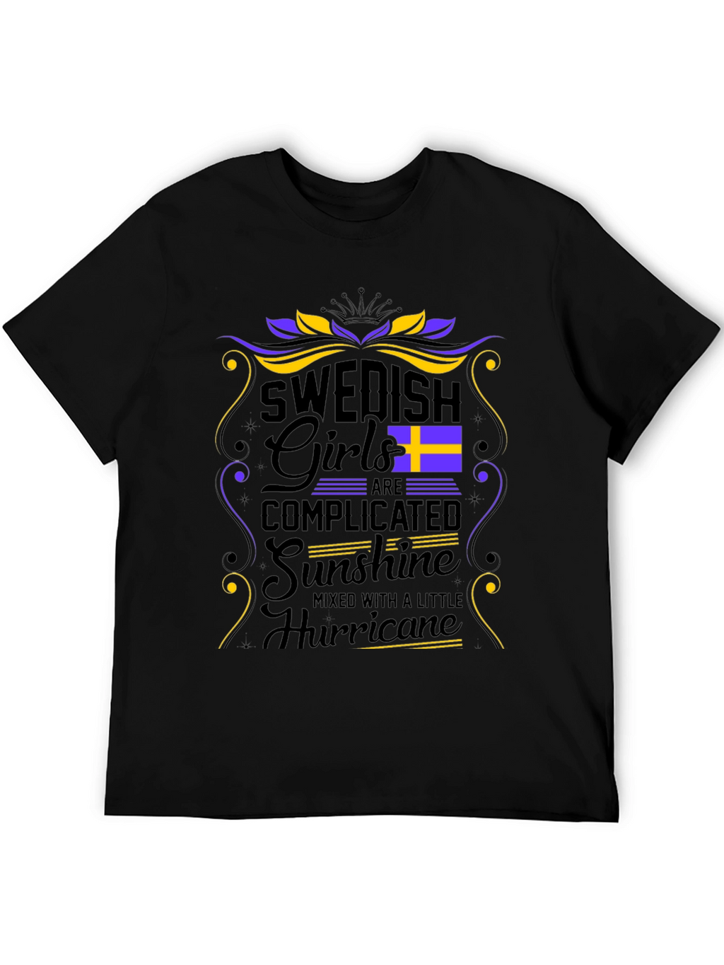 Swedish Girls Hurricane Graphic T-Shirt