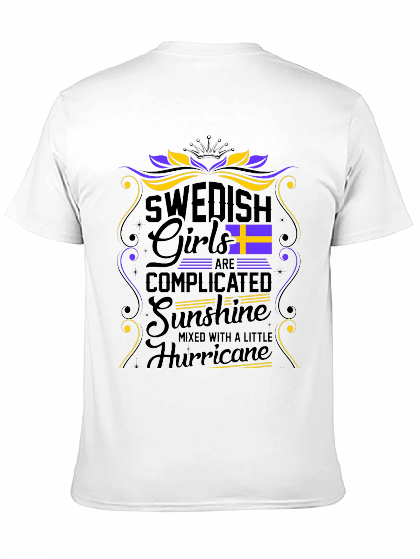 Swedish Girls Hurricane Graphic T-Shirt
