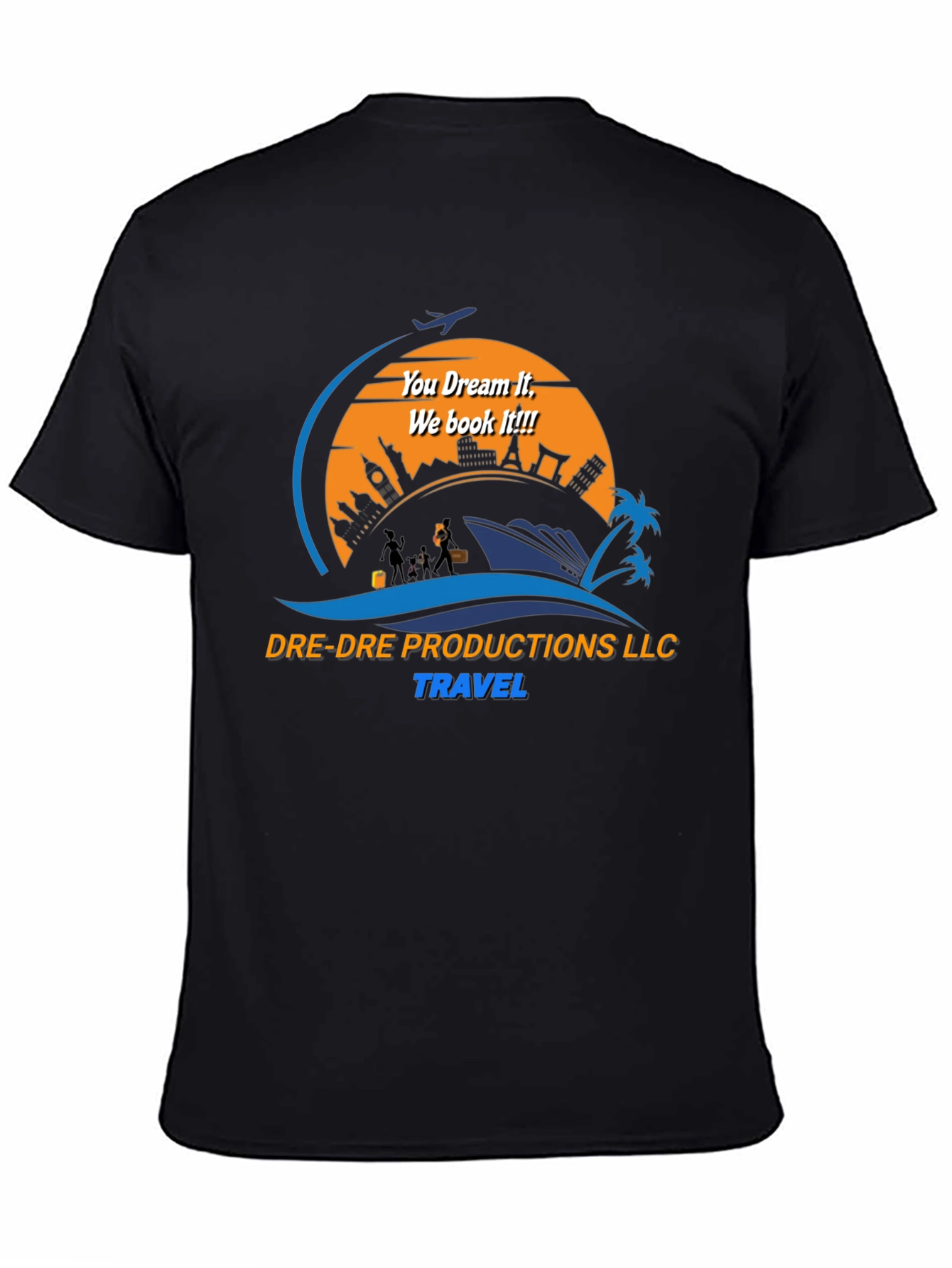 Dre-Dre Productions Travel T-Shirt