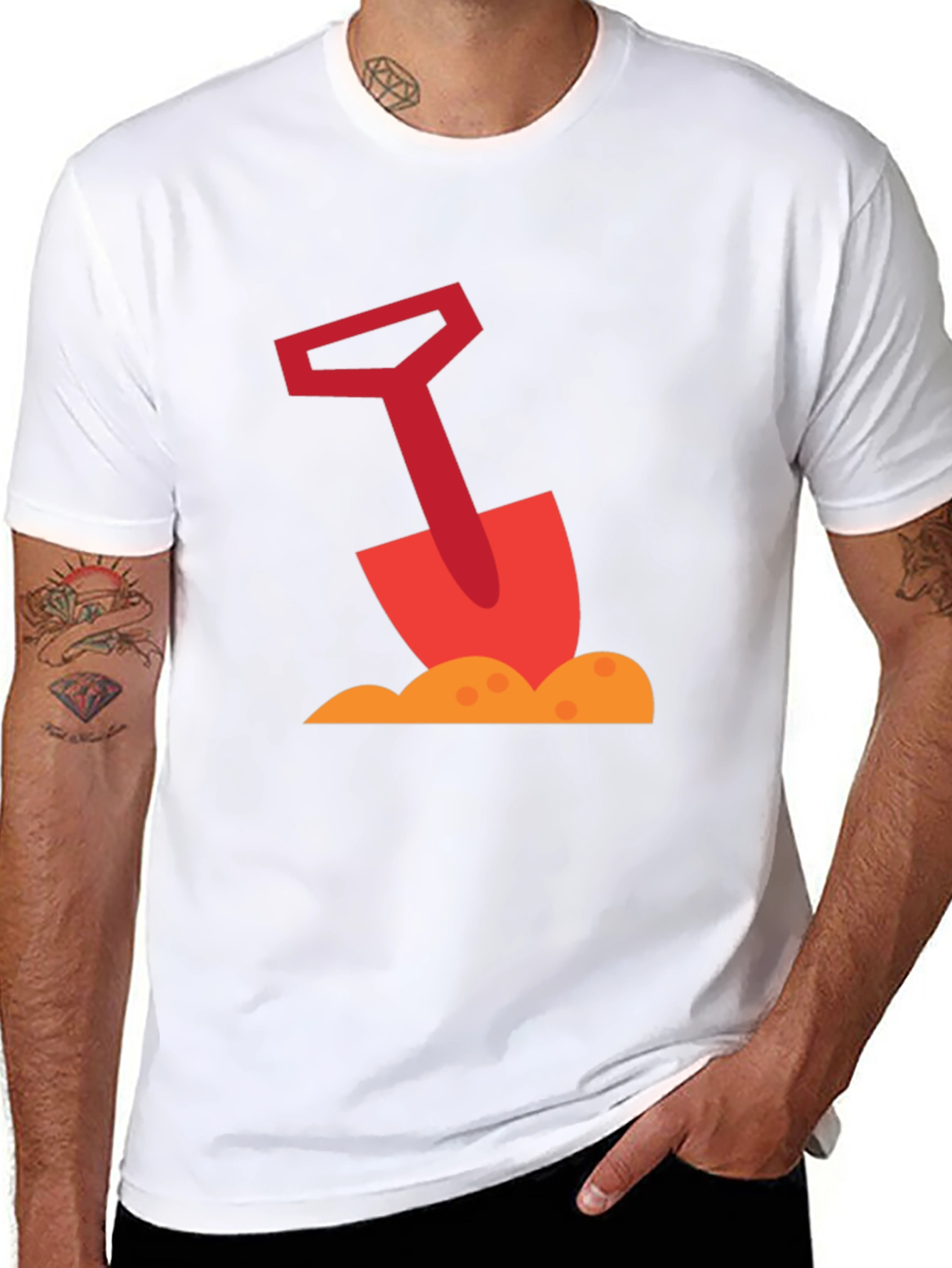 Shovel T-Shirt - Dig Into Style!