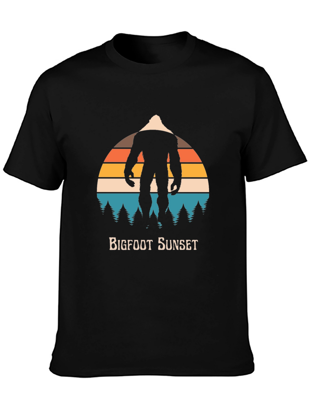 Bigfoot Sunset Graphic Tee