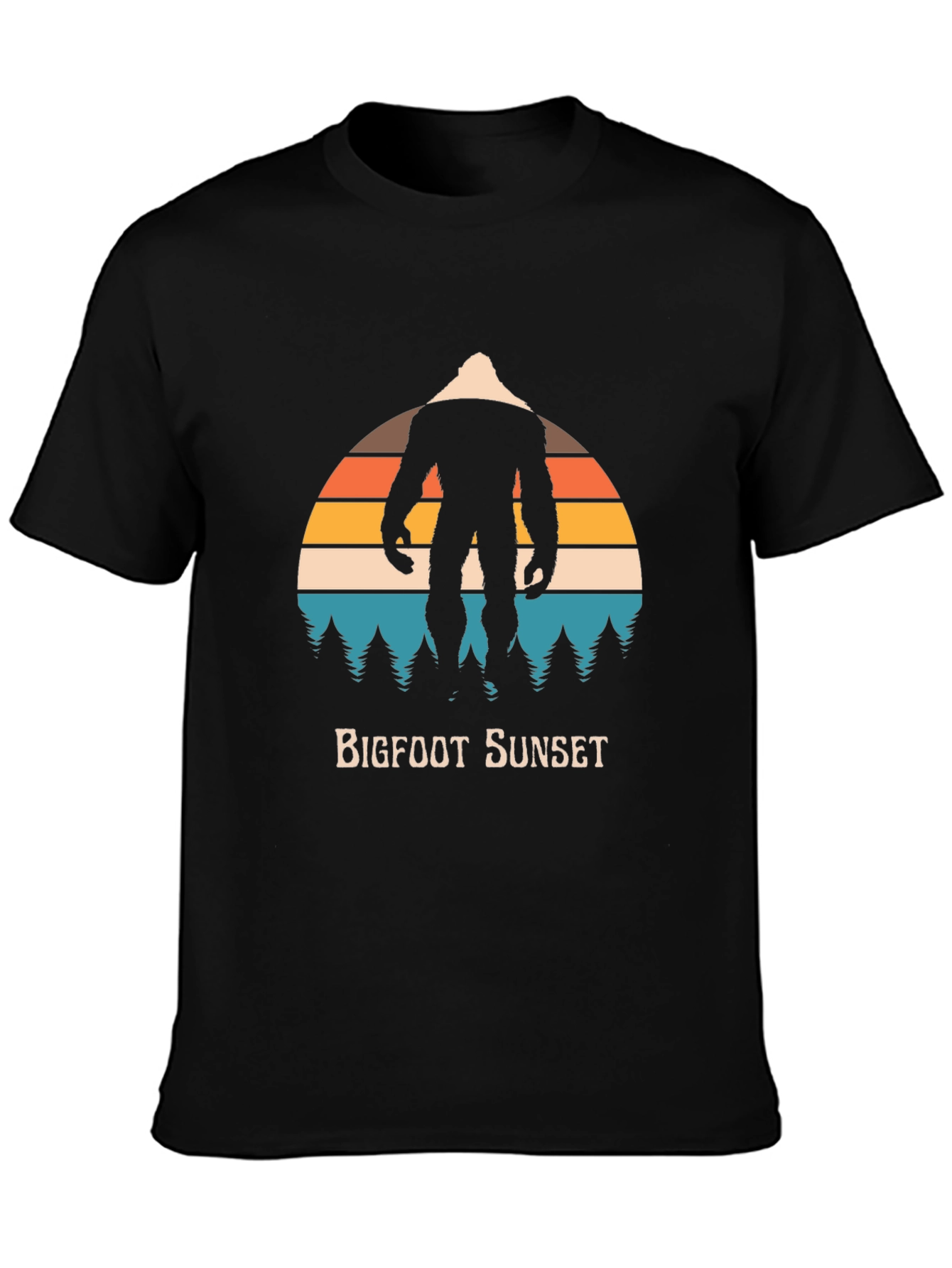 Bigfoot Sunset Graphic Tee