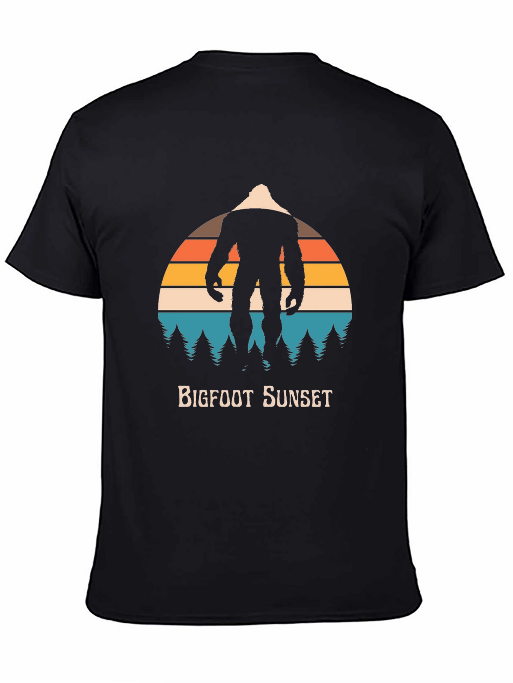 Bigfoot Sunset Graphic Tee