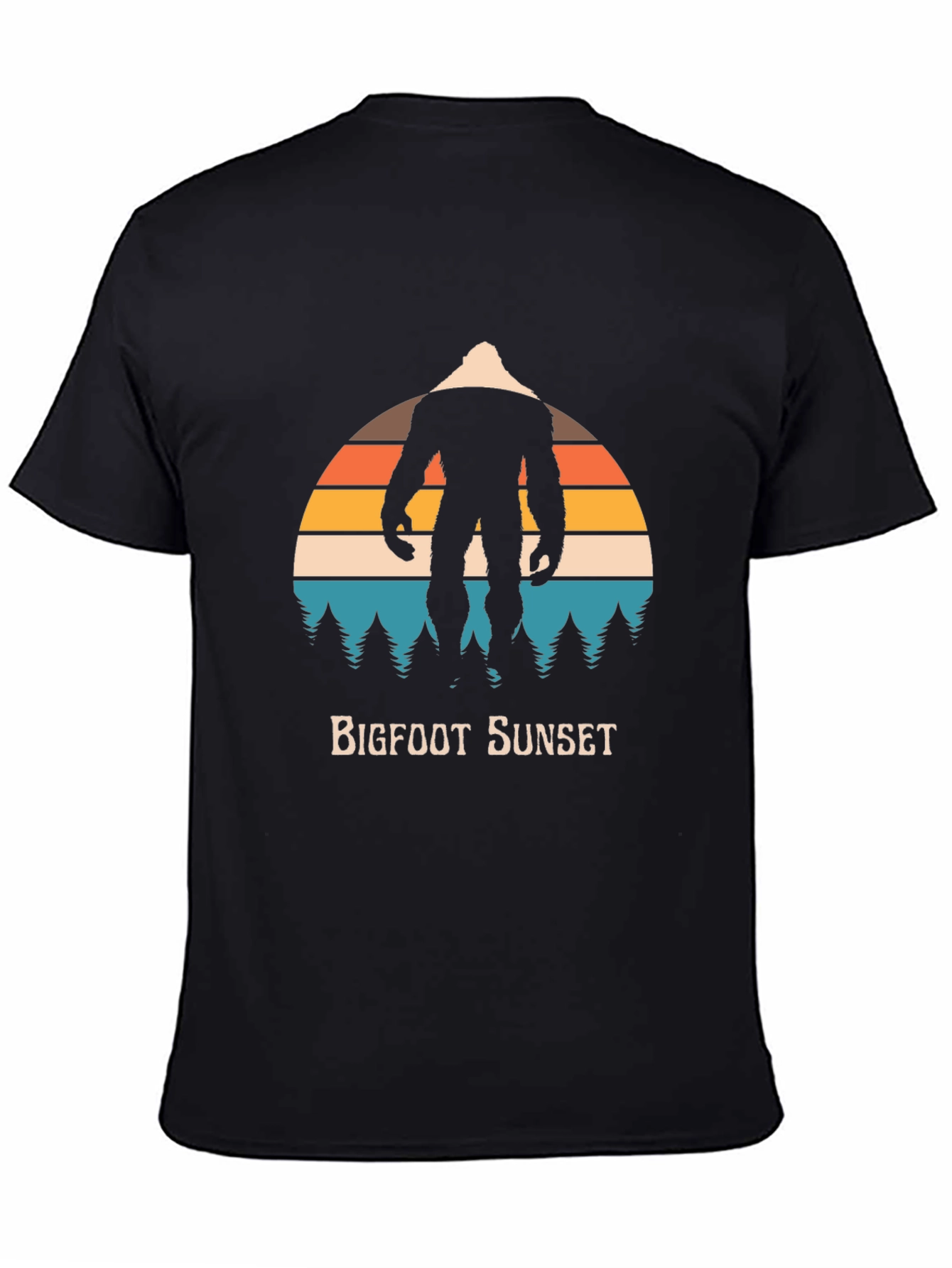 Bigfoot Sunset Graphic Tee